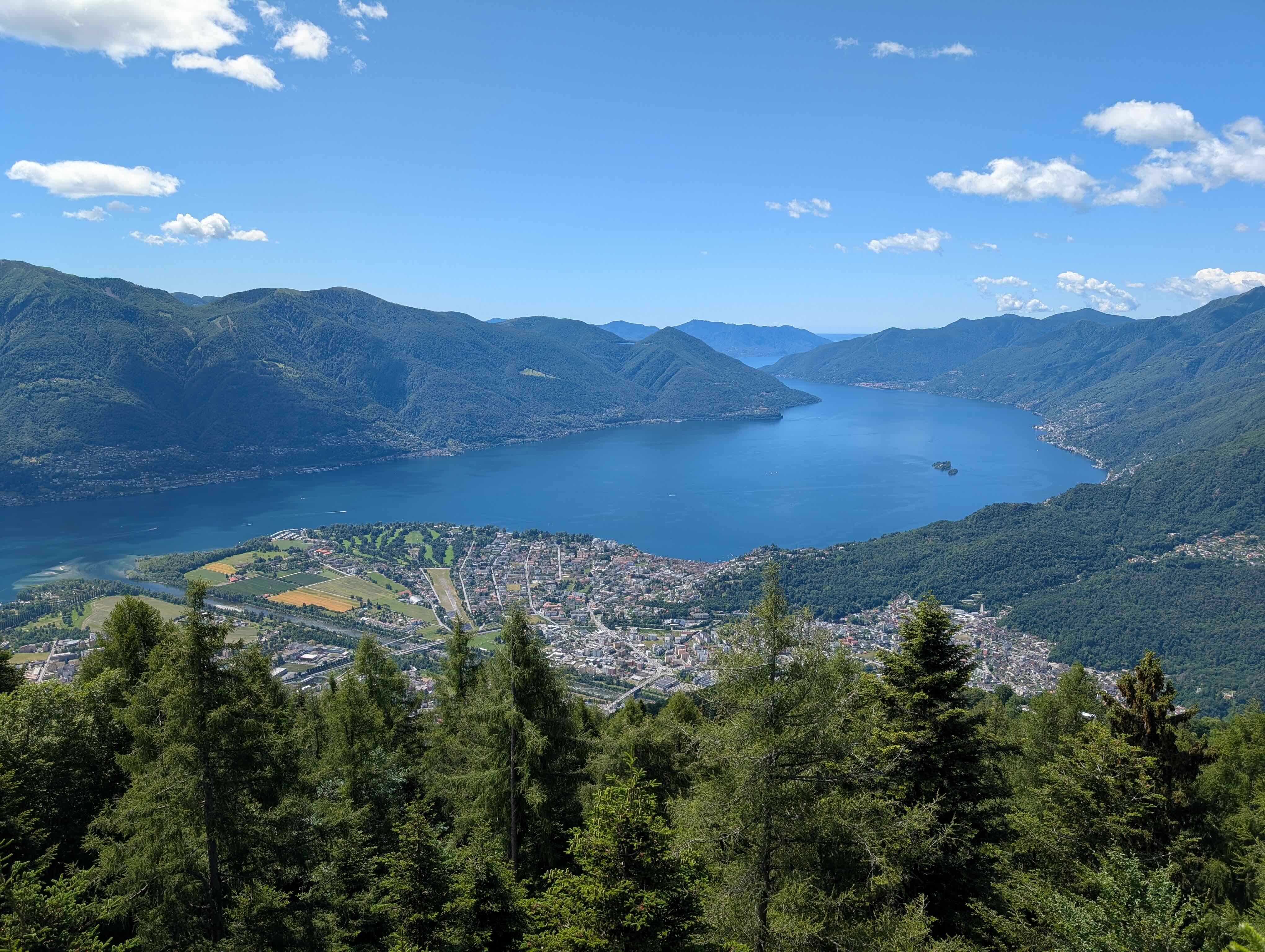 Aussicht Cardada