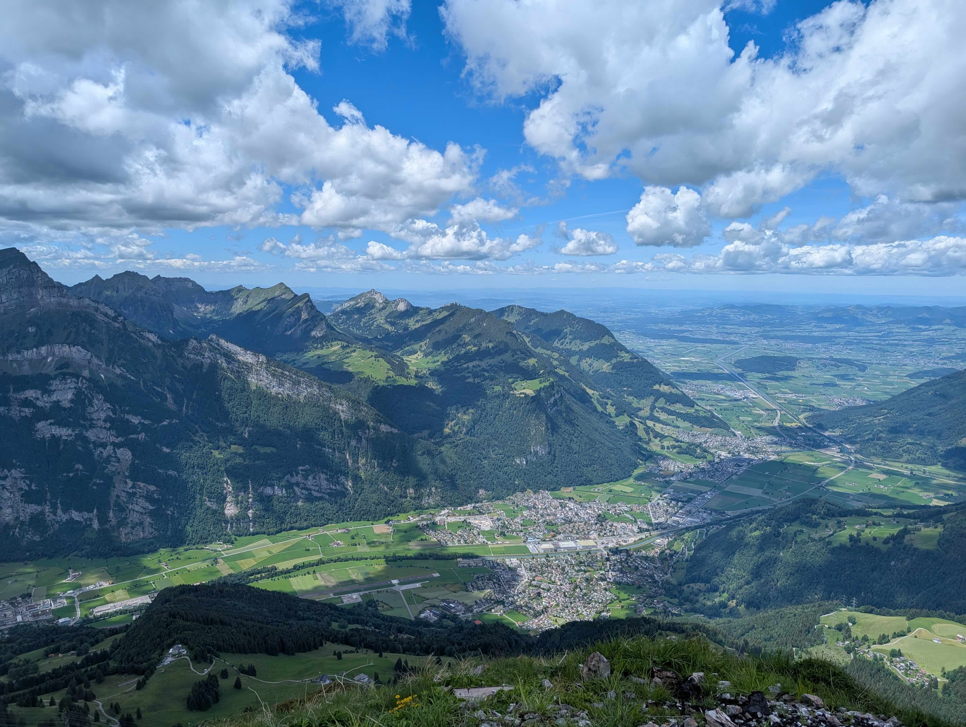 Aussicht Linthebene