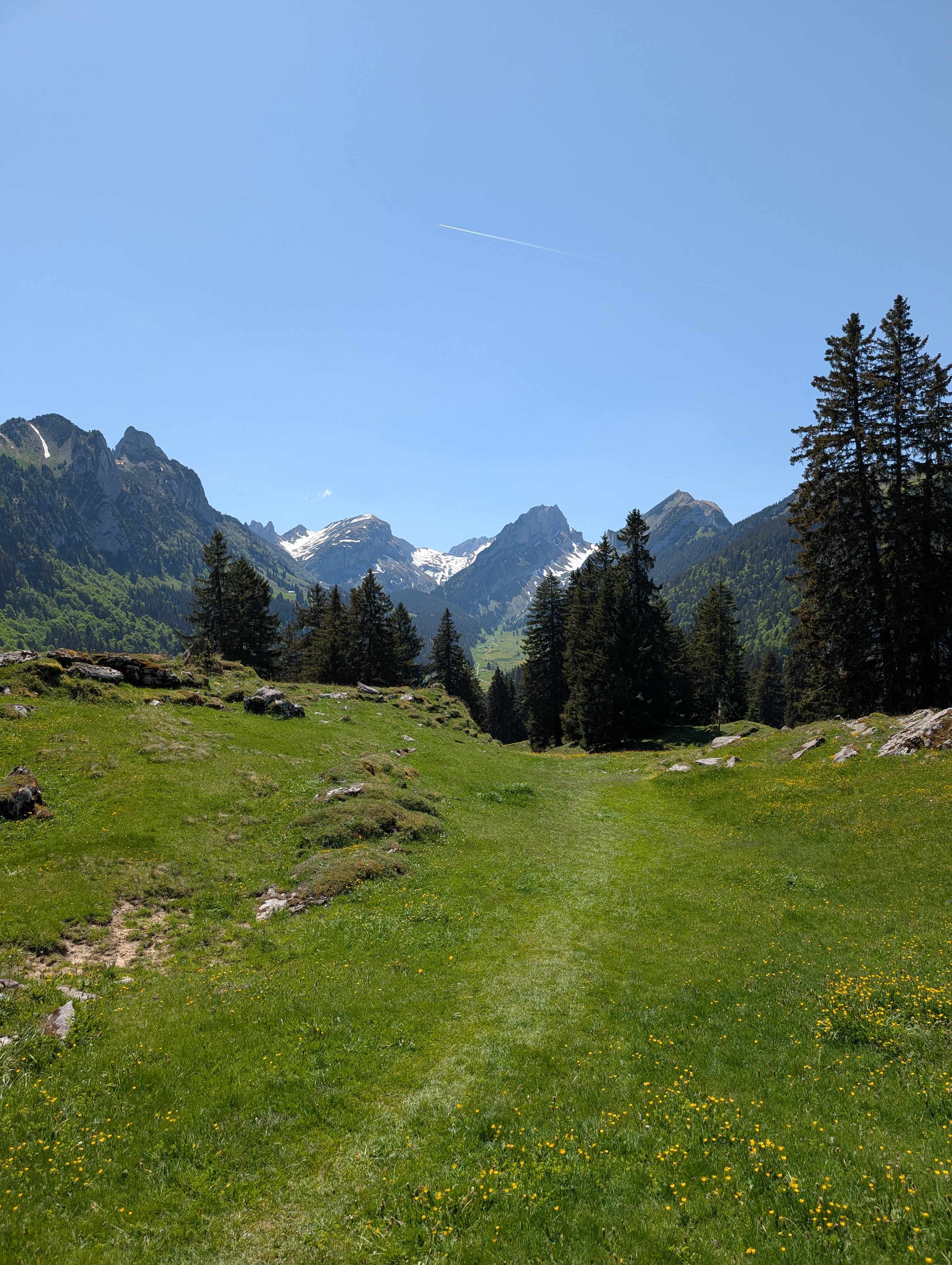 Blick Richtung Säntis