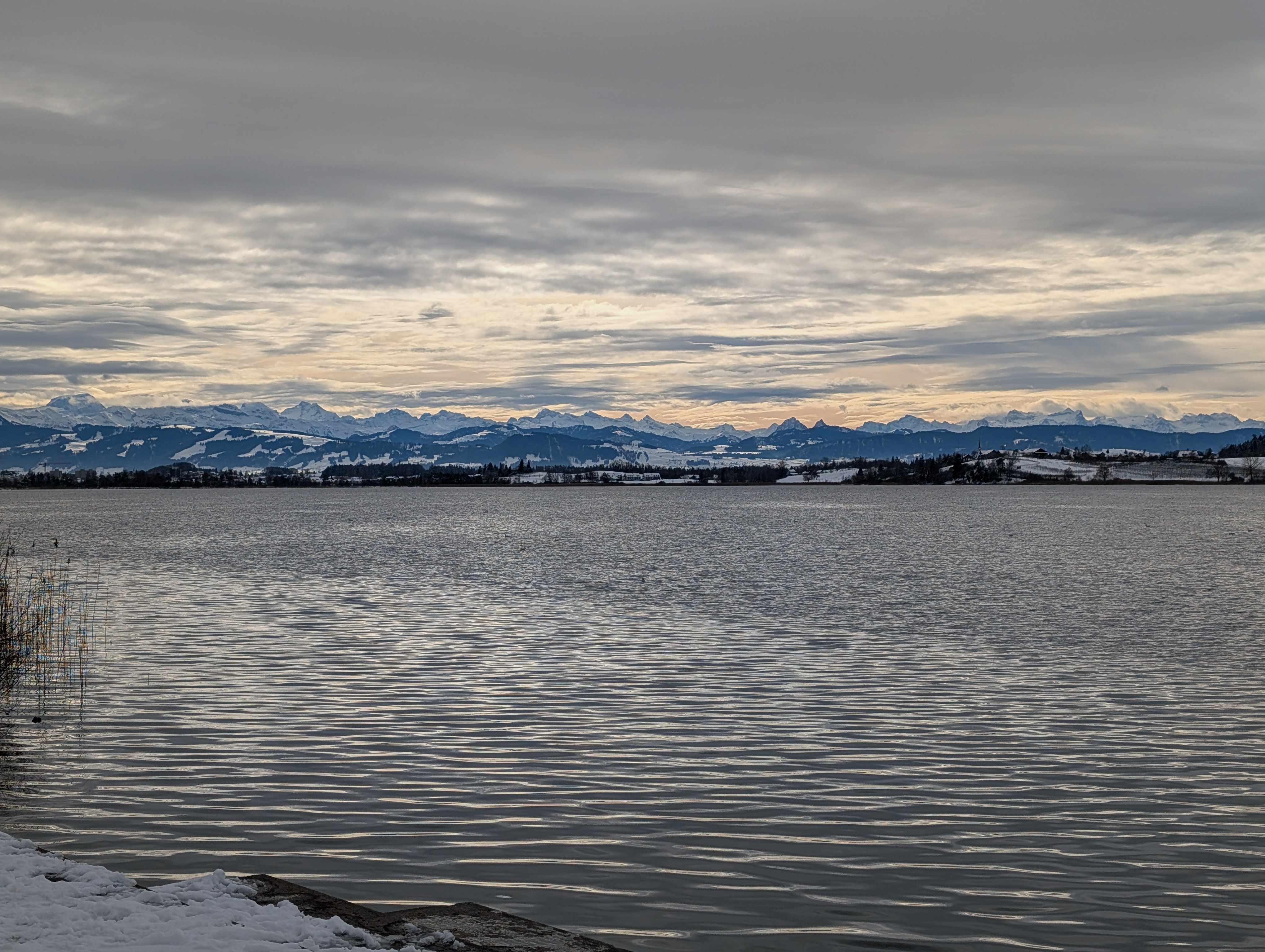 Pfäffikersee im Winter
